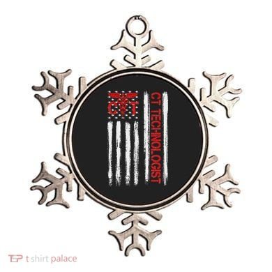 Ct Scan Technologist American Flag Patriotic Radiology Ornament