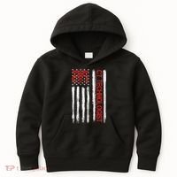 Ct Scan Technologist American Flag Patriotic Radiology Kids Hoodie thumb 0