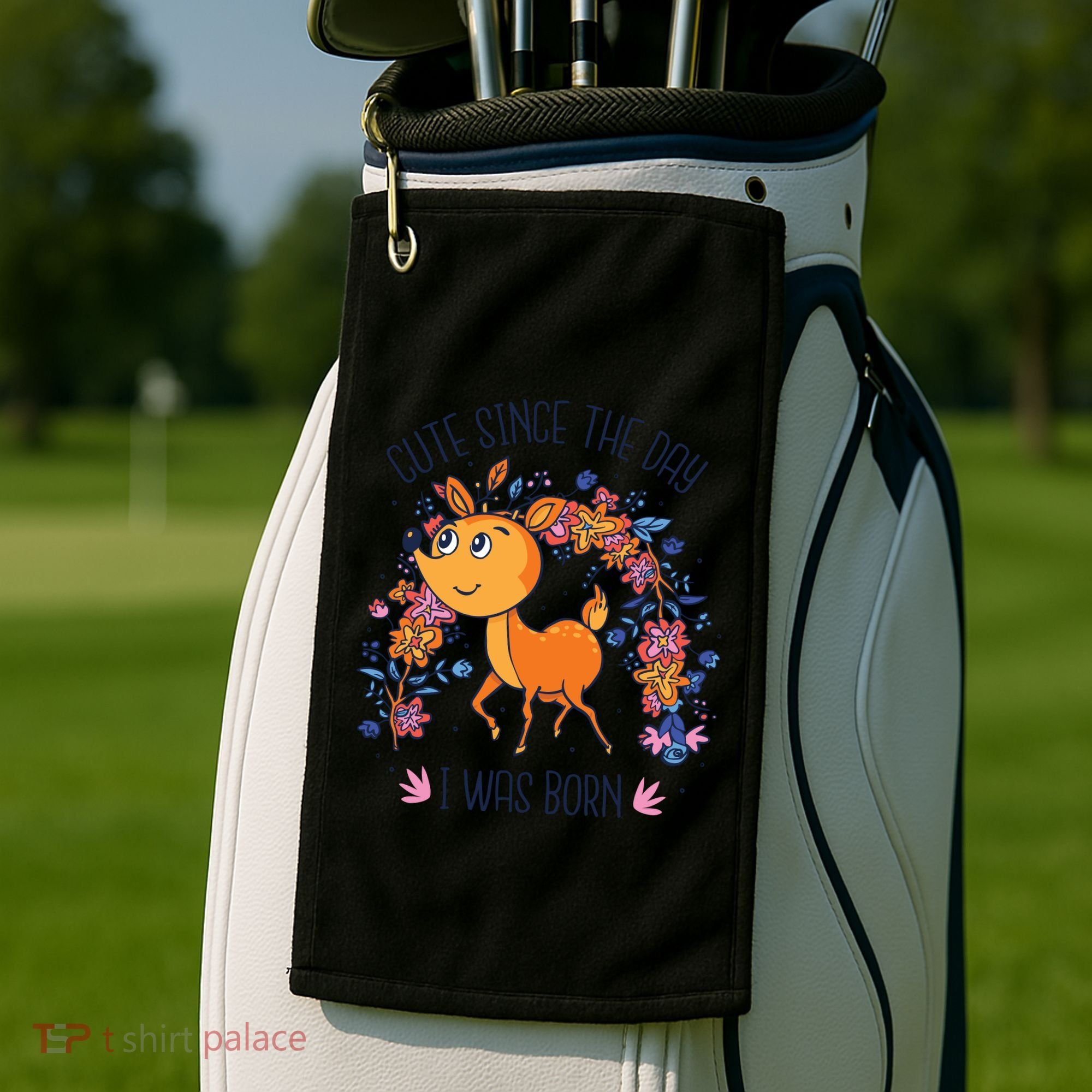 Cute Since The Day I Was Born Golf Towel
