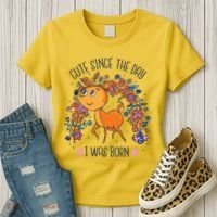 Cute Since The Day I Was Born Women's T-Shirt thumb 3
