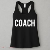 COACH Shirt TShirt For Men & Women Coaches Women's Tank Top thumb 3