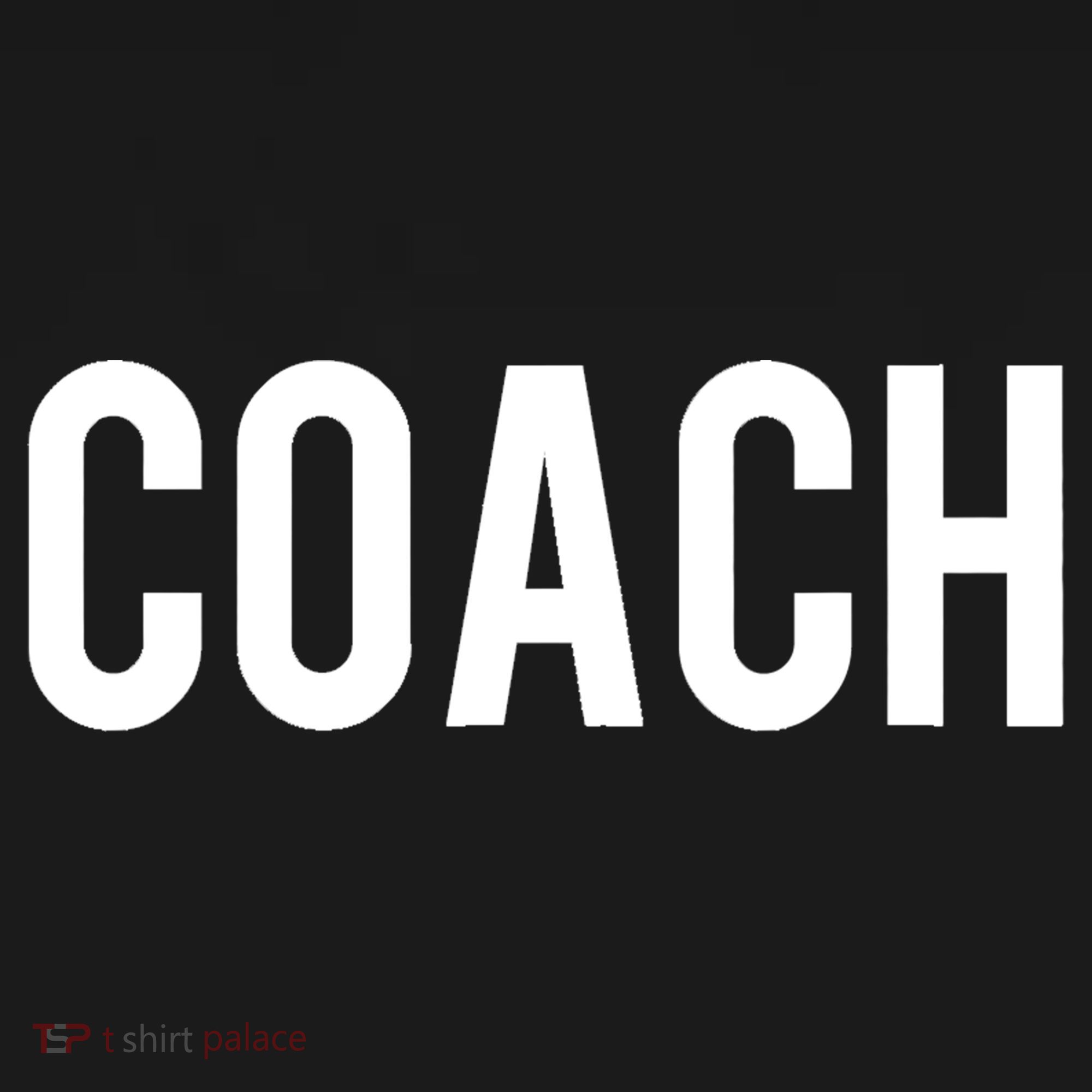 COACH Shirt TShirt For Men & Women Coaches Visor