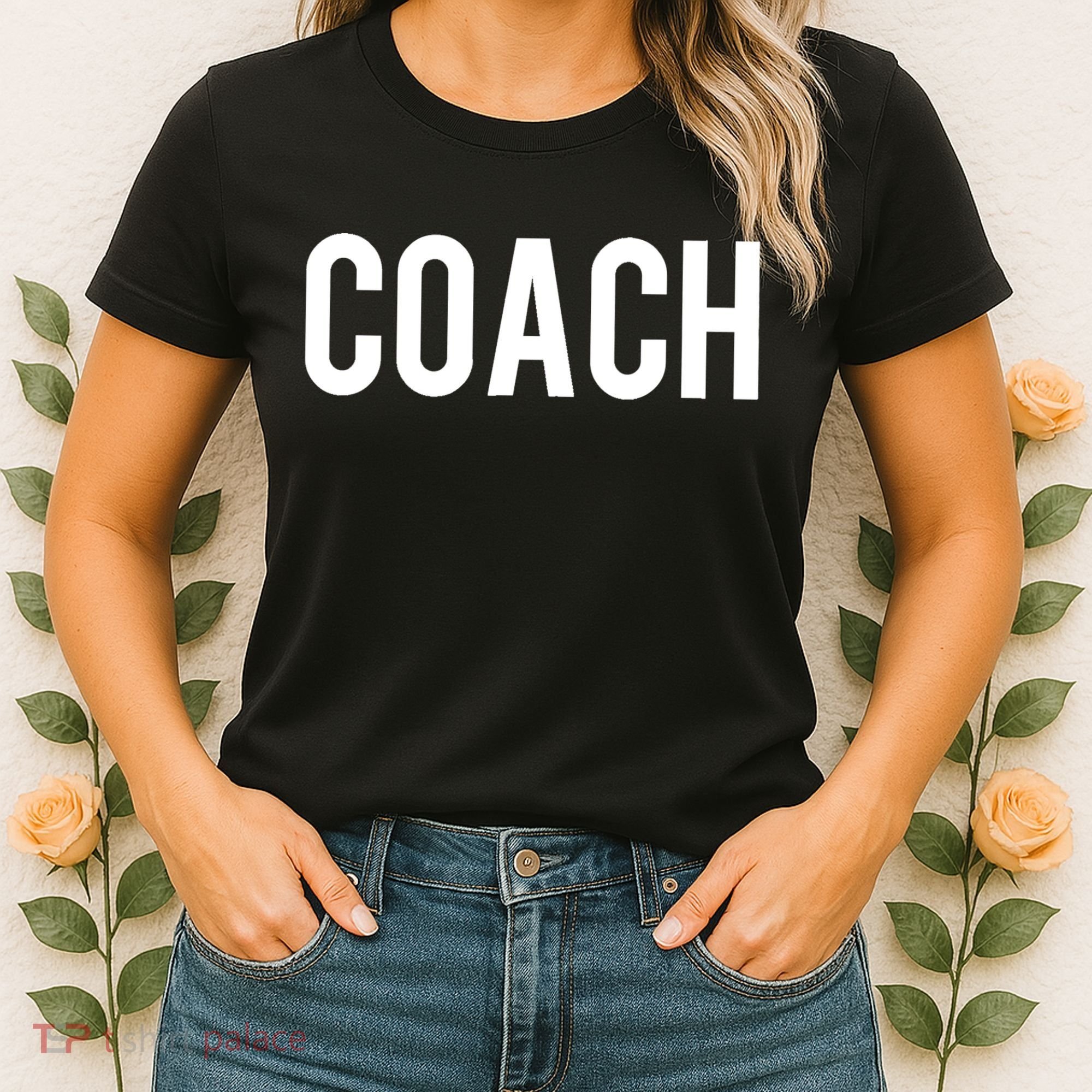 COACH Shirt TShirt For Men & Women Coaches Women's T-Shirt