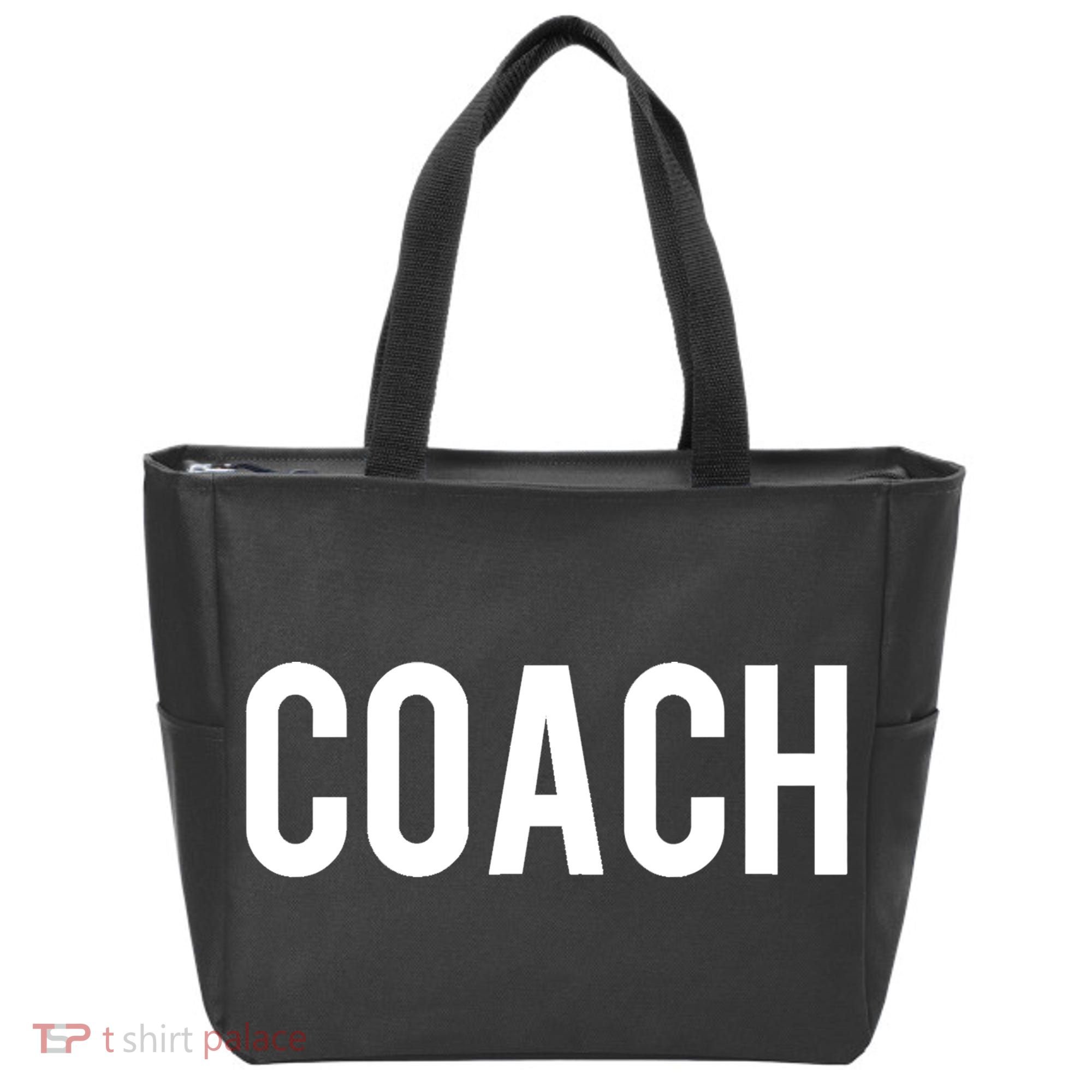 COACH Shirt TShirt For Men & Women Coaches Tote Bag
