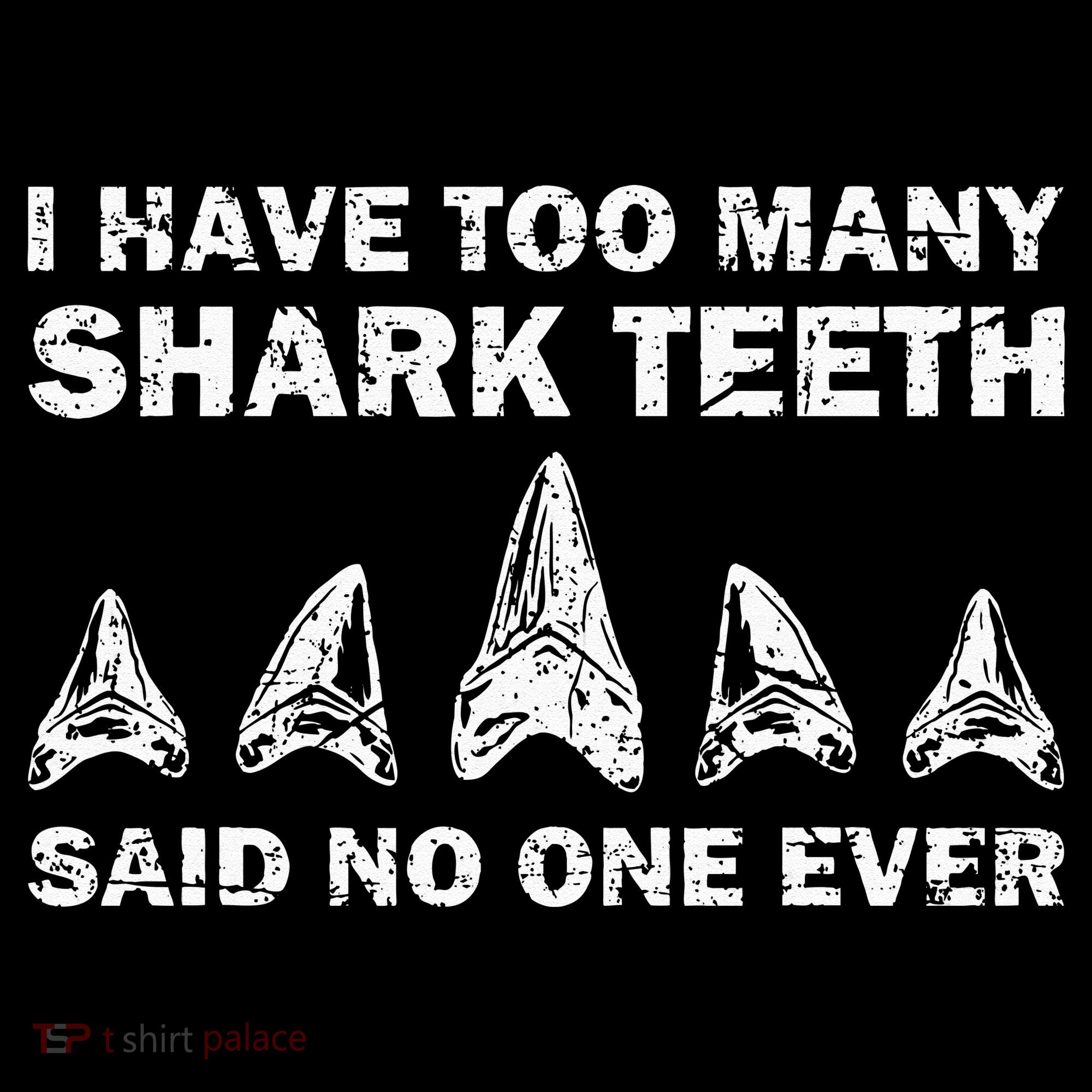 Cool Shark Teeth Collector Gift Funny Shark Teeth Hunting Women's Tank Top