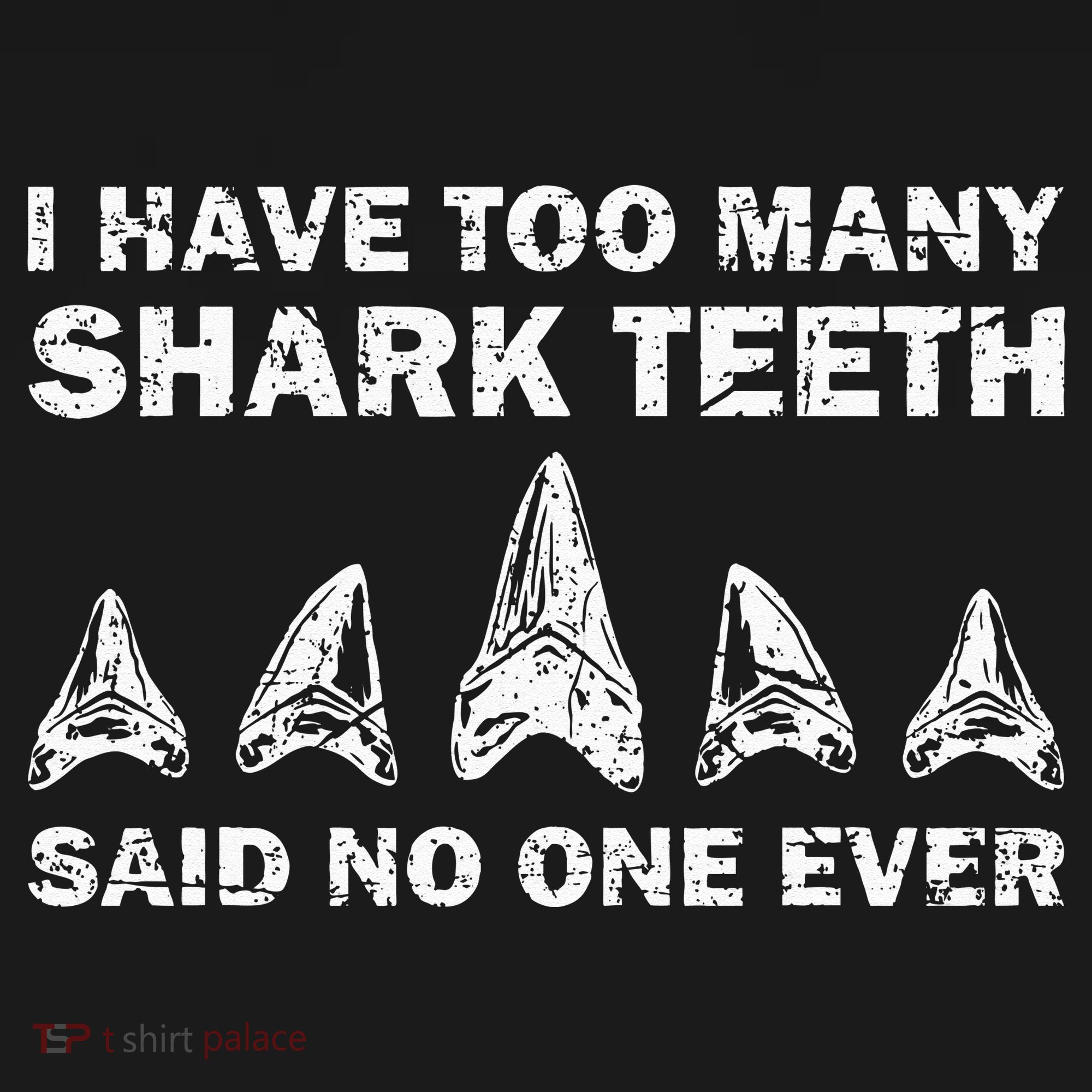 Cool Shark Teeth Collector Gift Funny Shark Teeth Hunting Tote Bag