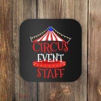 Circus Staff Themed Birthday Gifts Coaster thumb 0