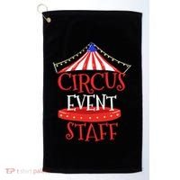 Circus Staff Themed Birthday Gifts Golf Towel thumb 0