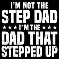 Cool Step Up Dad For Father World's Best Stepdad Ever Doggie Tank thumb 4
