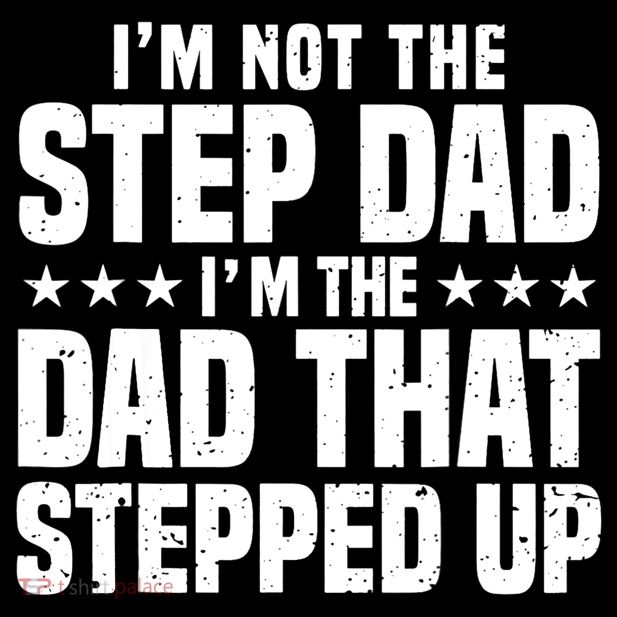 Cool Step Up Dad For Father World's Best Stepdad Ever Button