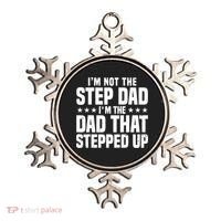 Cool Step Up Dad For Father World's Best Stepdad Ever Ornament thumb 0