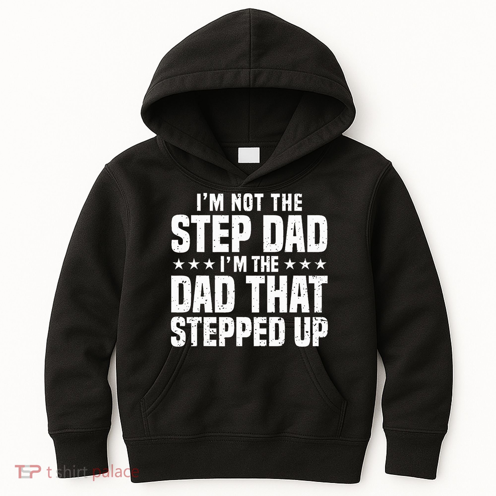 Cool Step Up Dad Father Worlds Best Stepdad Ever Kids Hoodie