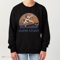 Cupid Stunt Unhinged Cringe Funny Inappropriate Embarrassing Gift Women's Sweatshirt thumb 0
