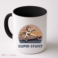 Cupid Stunt Unhinged Cringe Funny Inappropriate Embarrassing Gift Coffee Mug thumb 0
