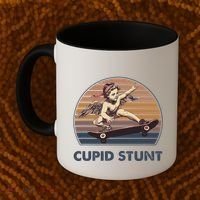Cupid Stunt Unhinged Cringe Funny Inappropriate Embarrassing Gift Coffee Mug thumb 2