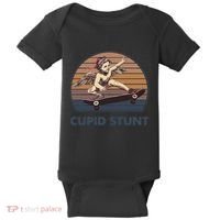 Cupid Stunt Unhinged Cringe Funny Inappropriate Embarrassing Gift Baby Bodysuit thumb 0