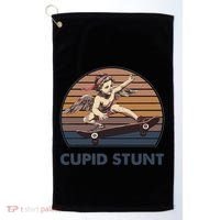 Cupid Stunt Unhinged Cringe Funny Inappropriate Embarrassing Gift Golf Towel thumb 0