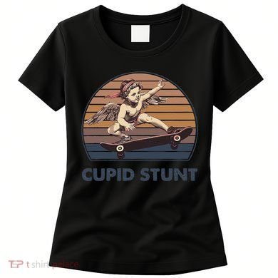 Cupid Stunt Unhinged Cringe Funny Inappropriate Embarrassing Gift Women's T-Shirt