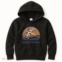 Cupid Stunt Unhinged Cringe Funny Inappropriate Embarrassing Gift Kids Hoodie thumb 0