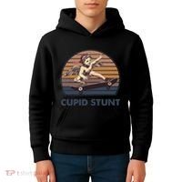 Cupid Stunt Unhinged Cringe Funny Inappropriate Embarrassing Gift Kids Hoodie thumb 4