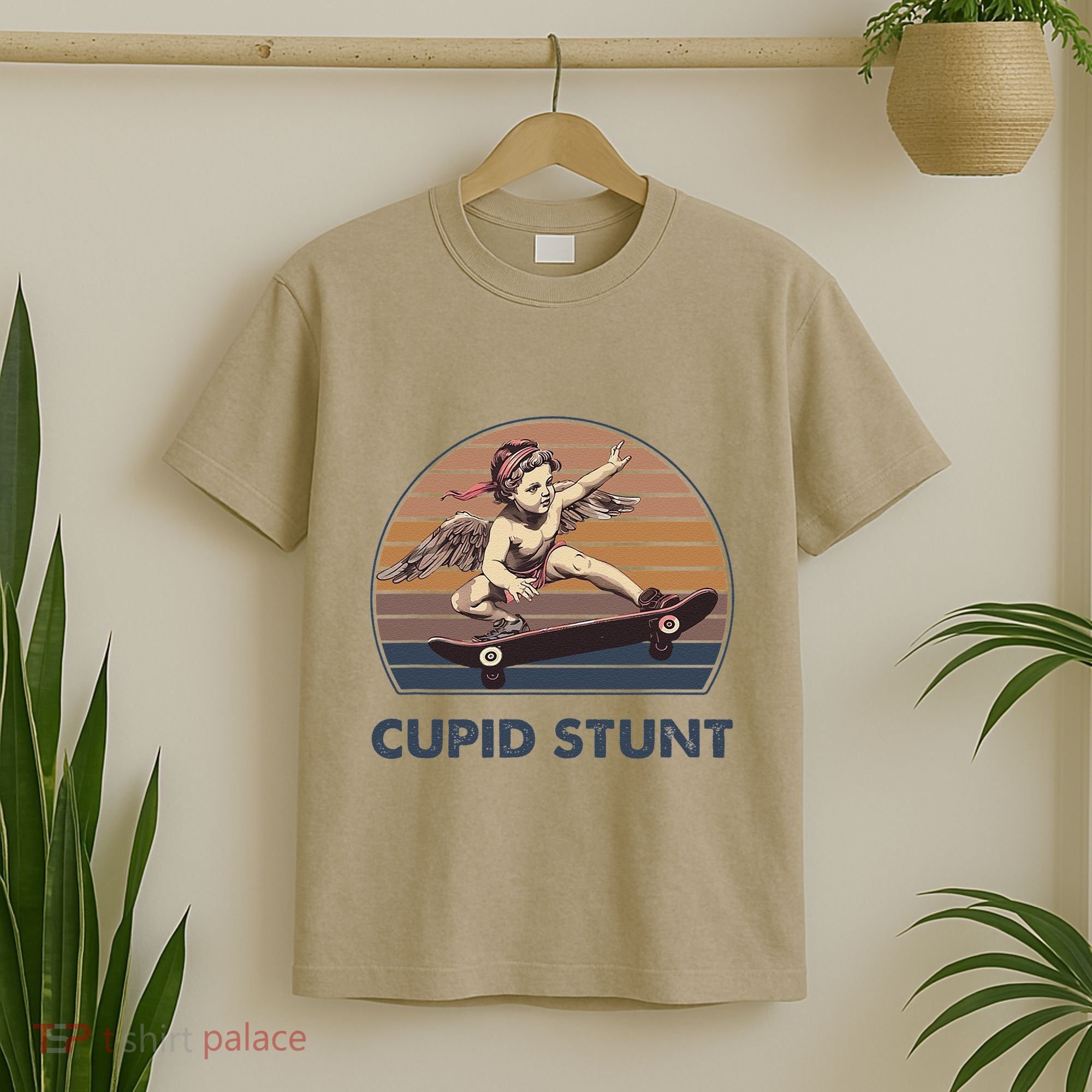 Cupid Stunt Unhinged Cringe Funny Inappropriate Embarrassing Gift T-Shirt