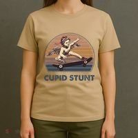 Cupid Stunt Unhinged Cringe Funny Inappropriate Embarrassing Gift T-Shirt thumb 4