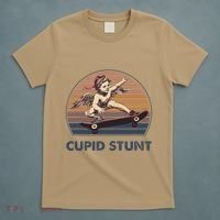 Cupid Stunt Unhinged Cringe Funny Inappropriate Embarrassing Gift T-Shirt thumb 5