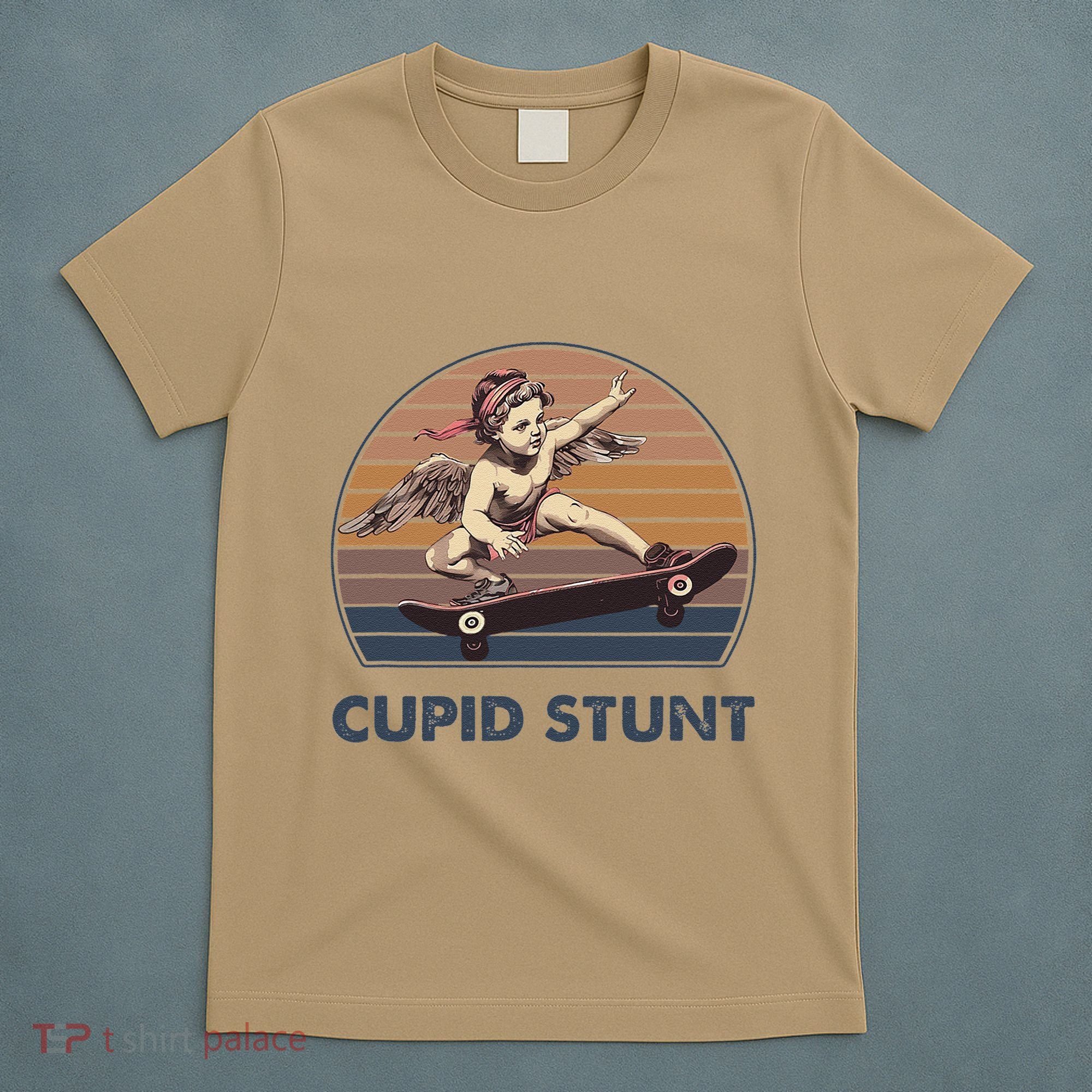 Cupid Stunt Unhinged Cringe Funny Inappropriate Embarrassing Gift T-Shirt