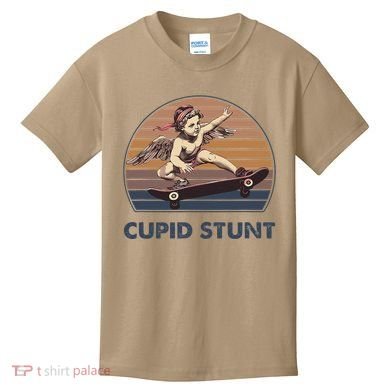 Cupid Stunt Unhinged Cringe Funny Inappropriate Embarrassing Gift Kids T-Shirt