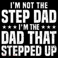 Cool Step Up Dad For Father Worlds Best Stepdad Ever Ornament thumb 1