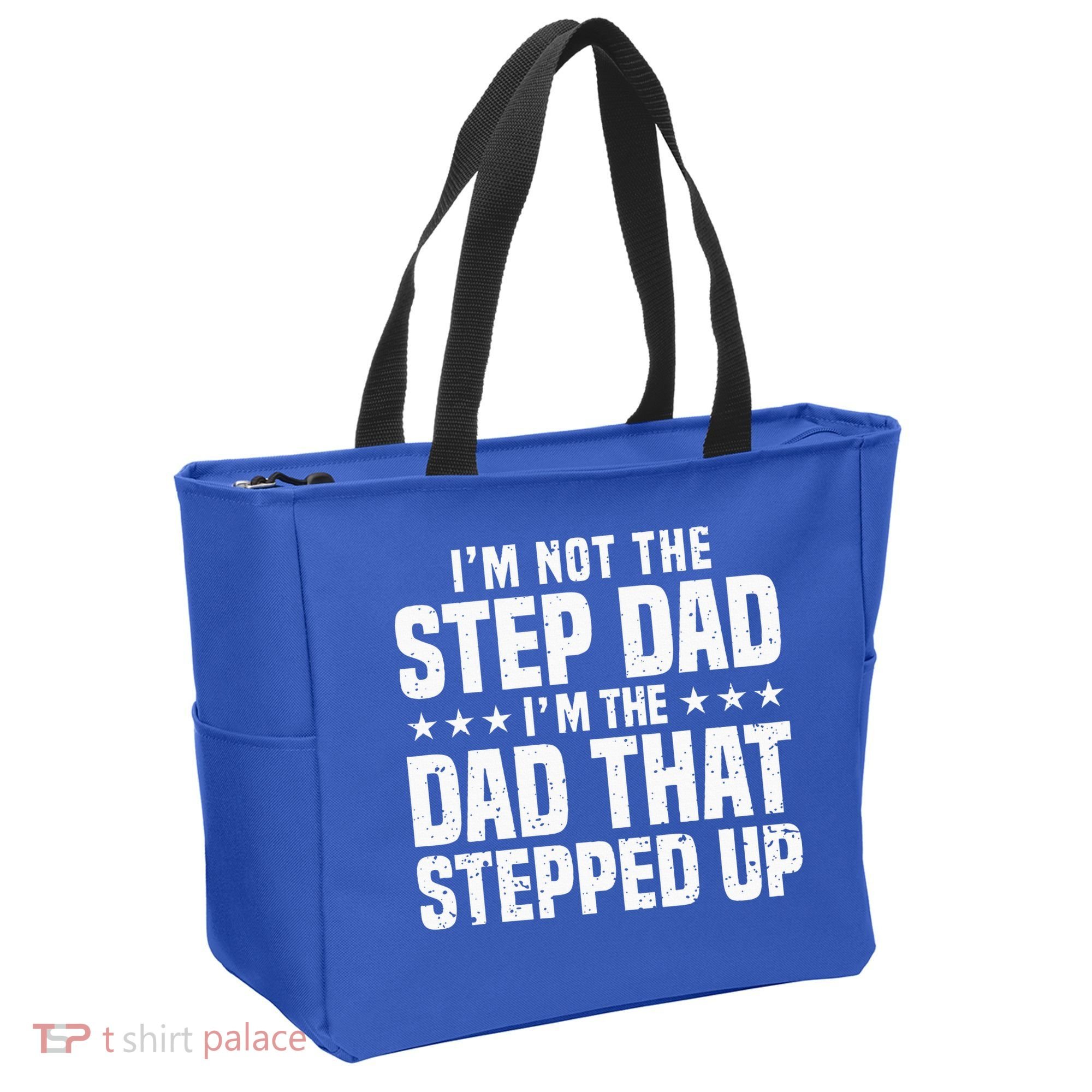 Cool Step Up Dad For Father Worlds Best Stepdad Ever Tote Bag