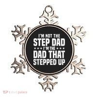 Cool Step Up Dad For Father Worlds Best Stepdad Ever Ornament thumb 0