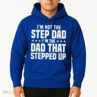 Cool Step Up Dad For Father Worlds Best Stepdad Ever Hoodie thumb 2