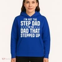 Cool Step Up Dad For Father Worlds Best Stepdad Ever Hoodie thumb 5