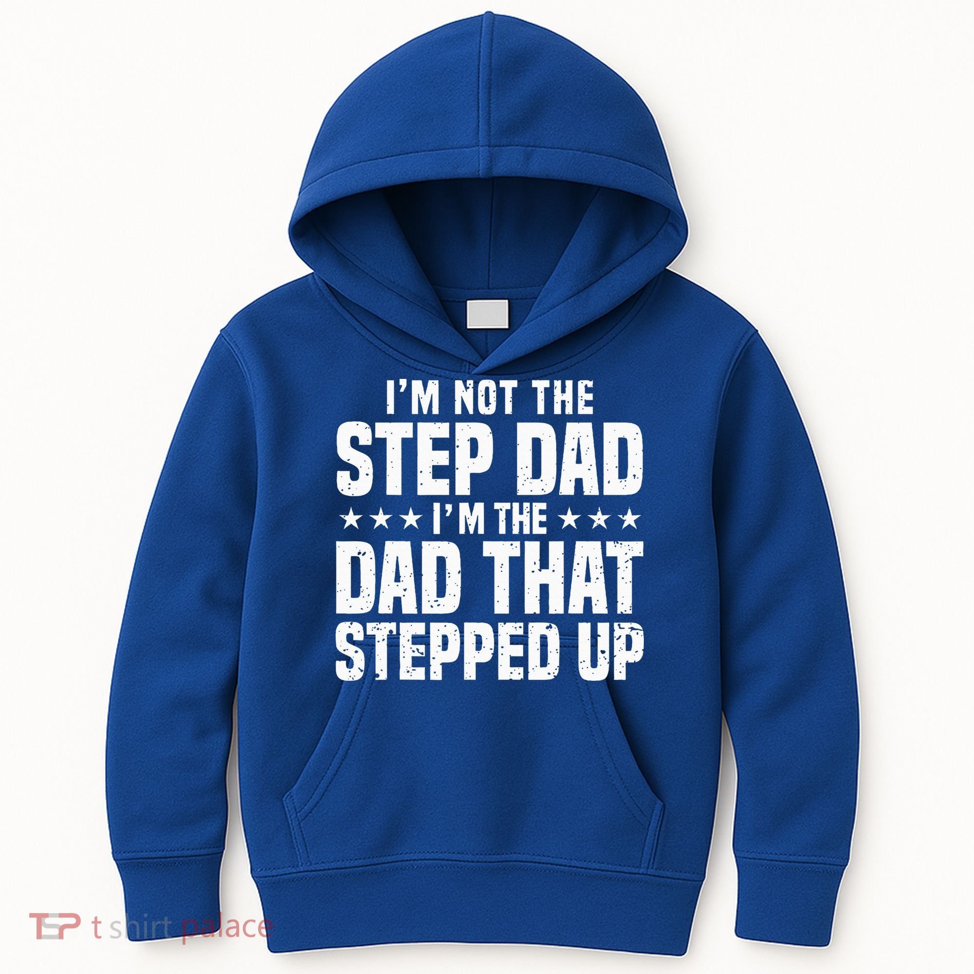 Cool Step Up Dad For Father Worlds Best Stepdad Ever Kids Hoodie