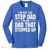 Cool Step Up Dad For Father Worlds Best Stepdad Ever Kids Long Sleeve Shirt thumb 0