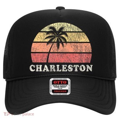 Charleston Sc Vintage 70s Retro Throwback Design Hat