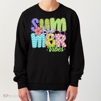 Coquette Summer Vibes Preppy Summer Retro Beach Trendy Women's Sweatshirt thumb 0