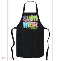 Coquette Summer Vibes Preppy Summer Retro Beach Trendy Apron thumb 0