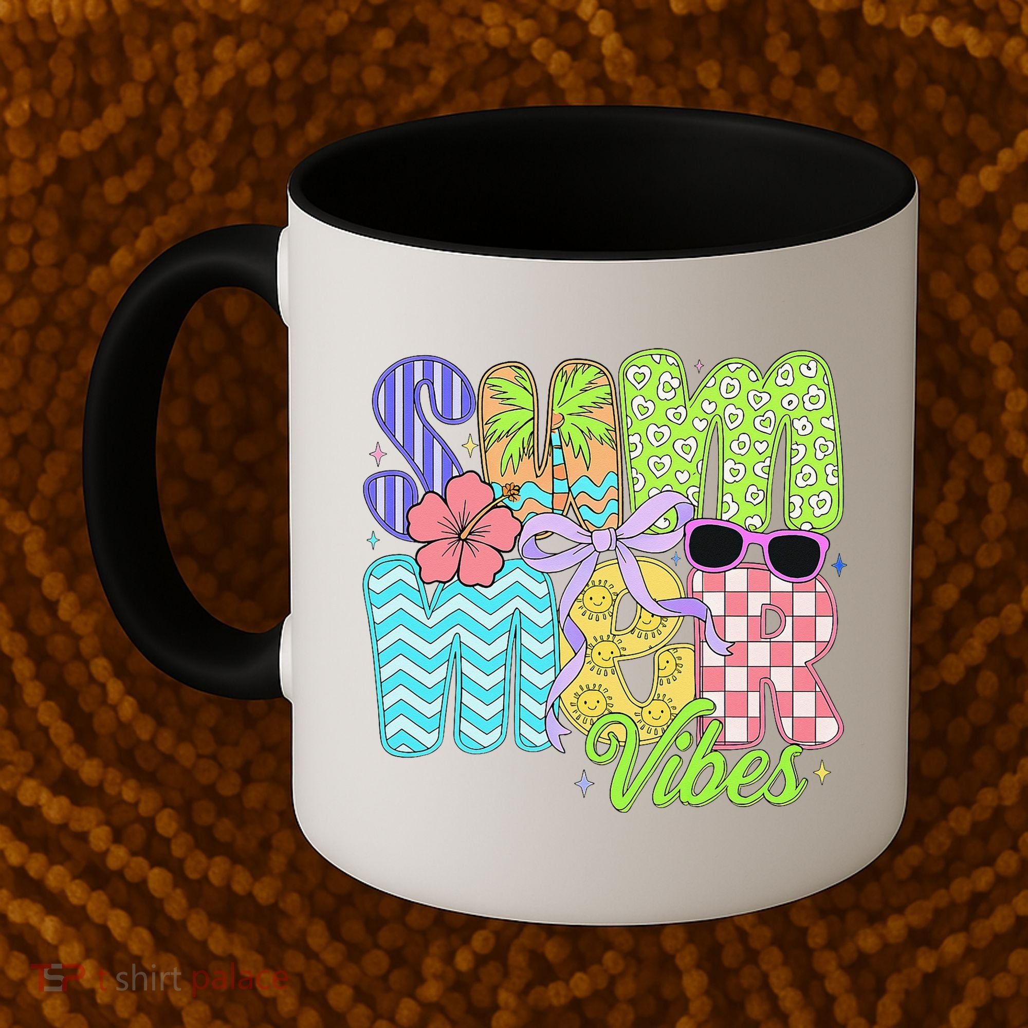 Coquette Summer Vibes Preppy Summer Retro Beach Trendy Coffee Mug