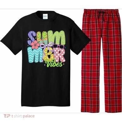Coquette Summer Vibes Preppy Summer Retro Beach Trendy Pajama Set