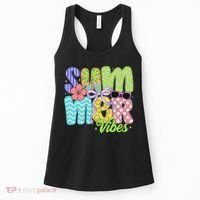 Coquette Summer Vibes Preppy Summer Retro Beach Trendy Women's Tank Top thumb 0