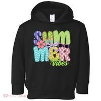 Coquette Summer Vibes Preppy Summer Retro Beach Trendy Toddler Hoodie thumb 0