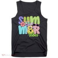 Coquette Summer Vibes Preppy Summer Retro Beach Trendy Tank Top thumb 0