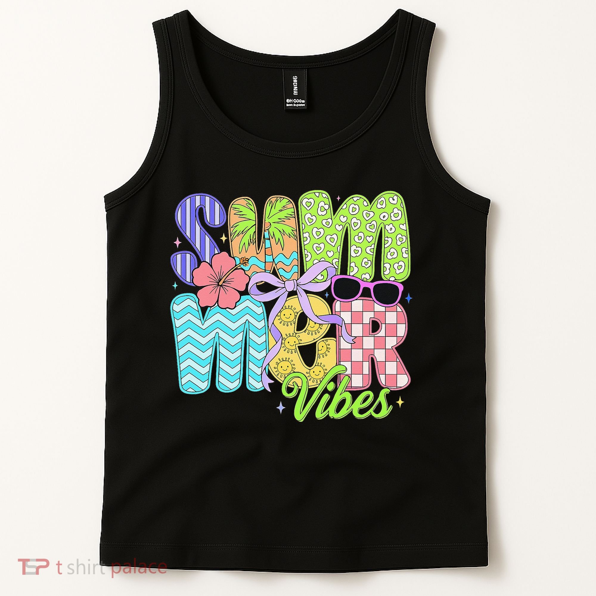 Coquette Summer Vibes Preppy Summer Retro Beach Trendy Tank Top