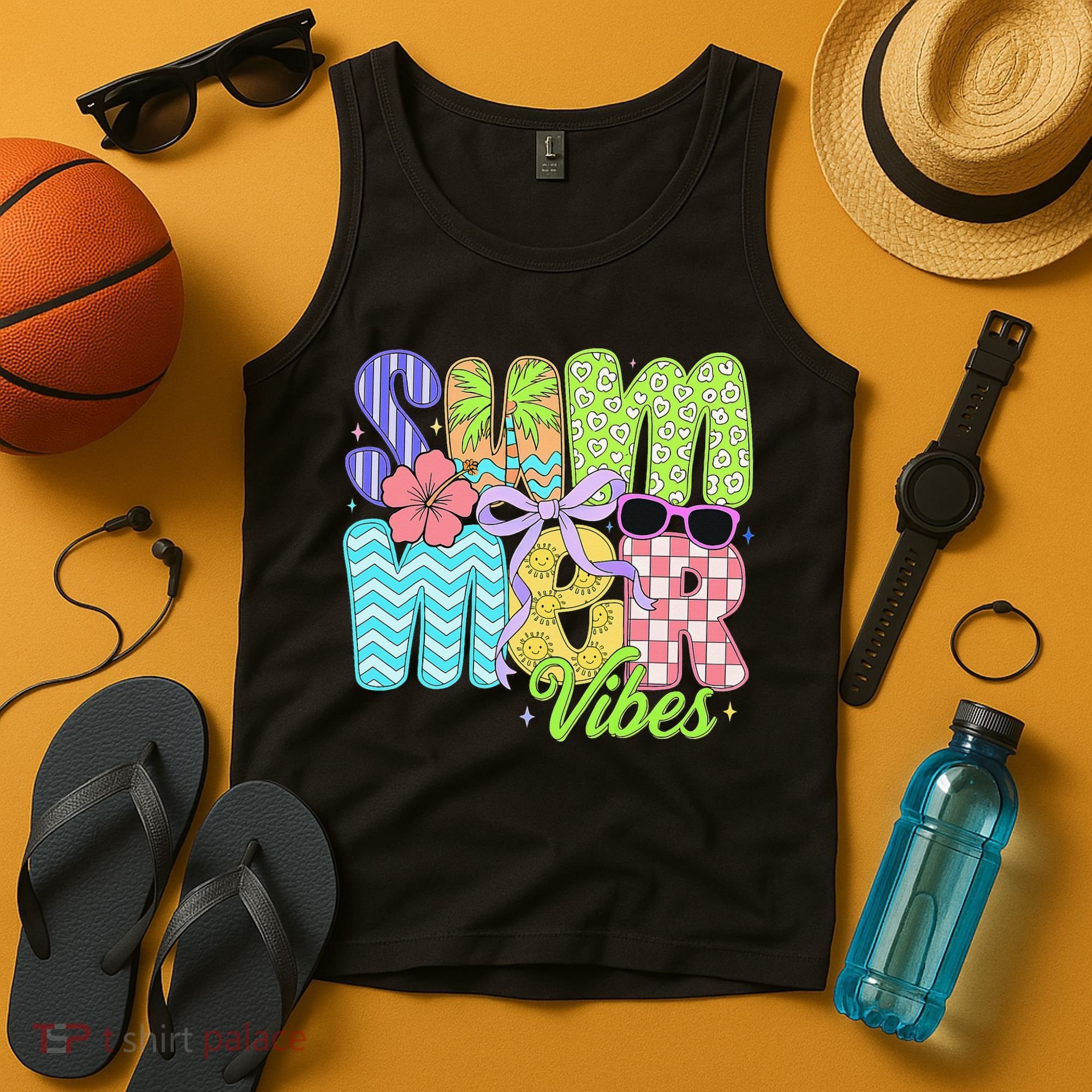 Coquette Summer Vibes Preppy Summer Retro Beach Trendy Tank Top