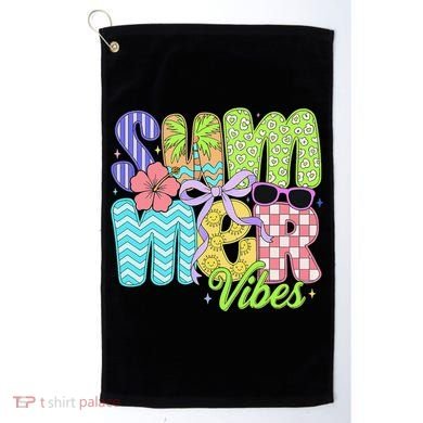 Coquette Summer Vibes Preppy Summer Retro Beach Trendy Golf Towel