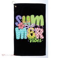 Coquette Summer Vibes Preppy Summer Retro Beach Trendy Golf Towel thumb 0