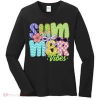 Coquette Summer Vibes Preppy Summer Retro Beach Trendy Women's Long Sleeve Shirt thumb 0