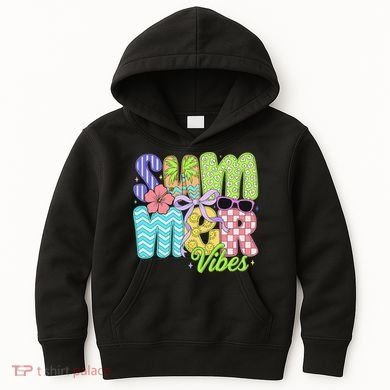 Coquette Summer Vibes Preppy Summer Retro Beach Trendy Kids Hoodie
